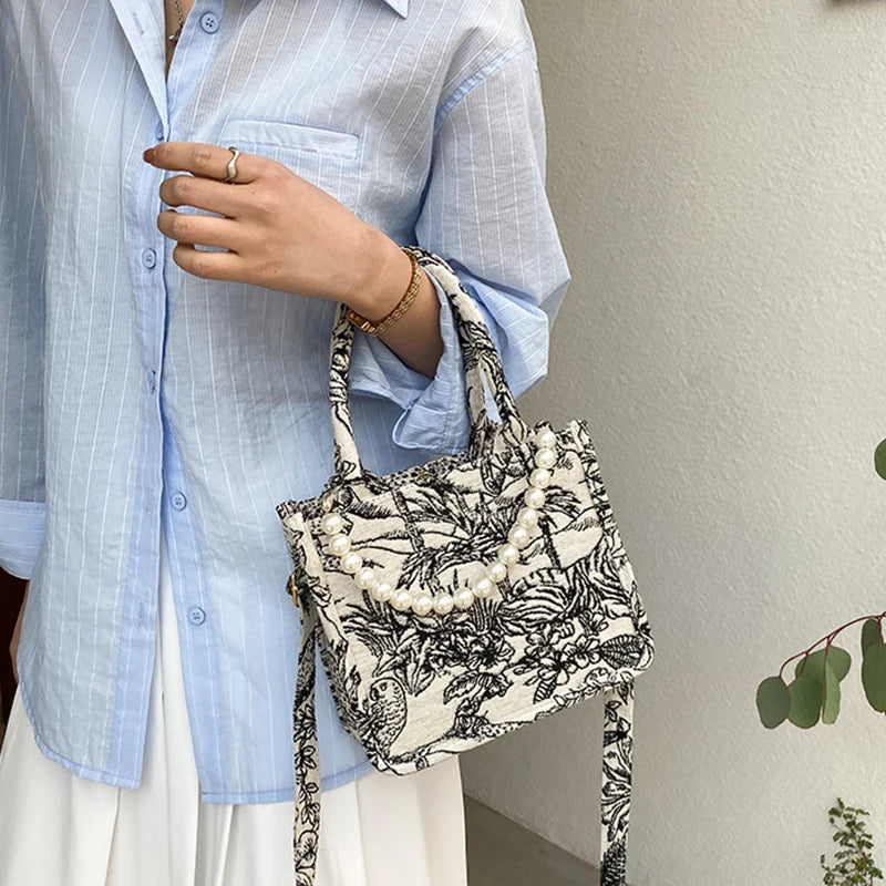 PearlCanvas Handbag