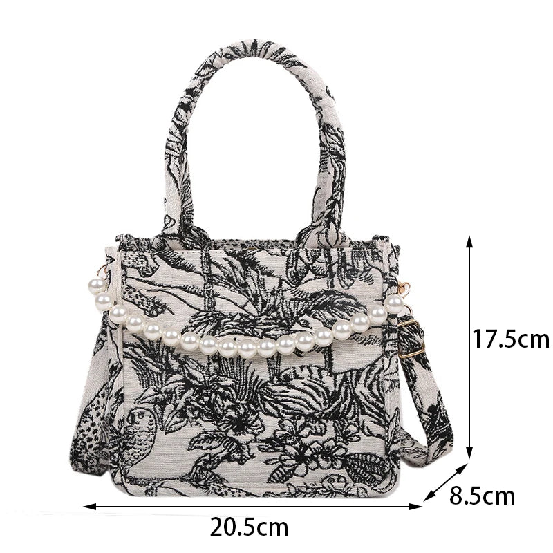 PearlCanvas Handbag