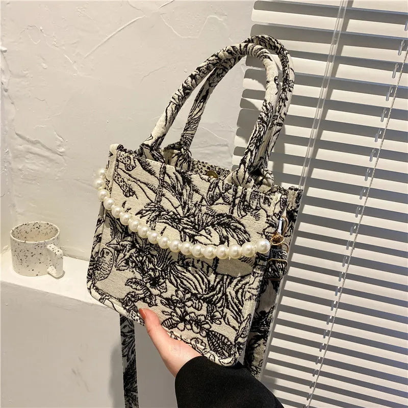 PearlCanvas Handbag