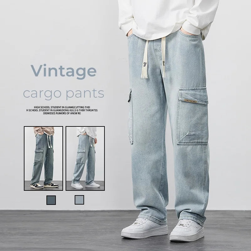 CozyDenim Cargo Pants