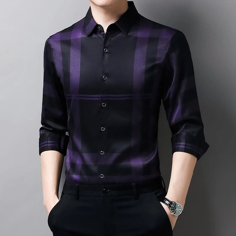 LuxPlaid Men's Shirt