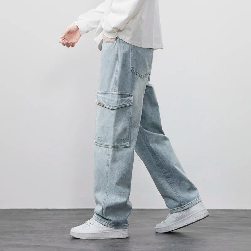 CozyDenim Cargo Pants