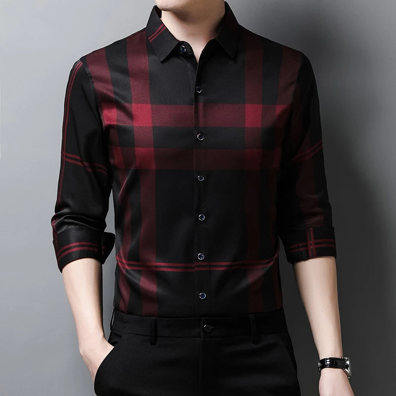 LuxPlaid Men's Shirt