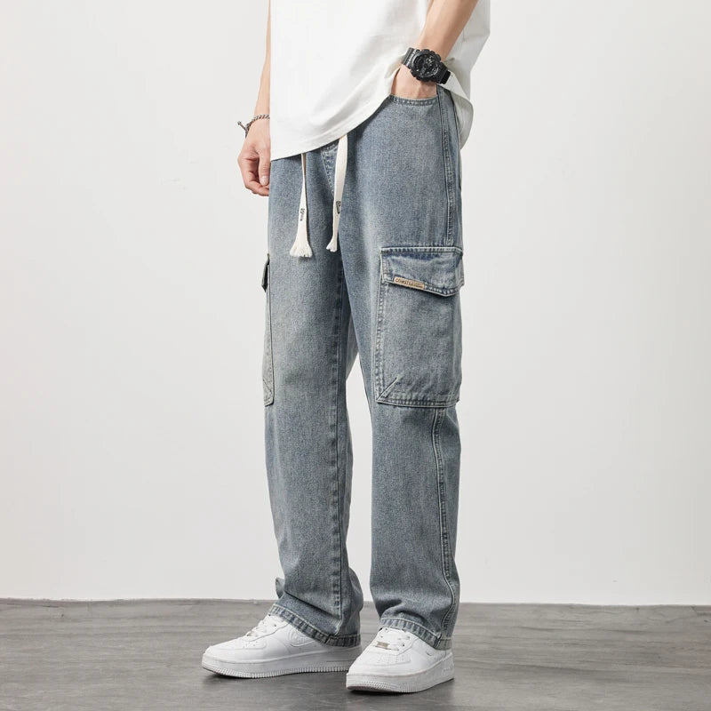 CozyDenim Cargo Pants