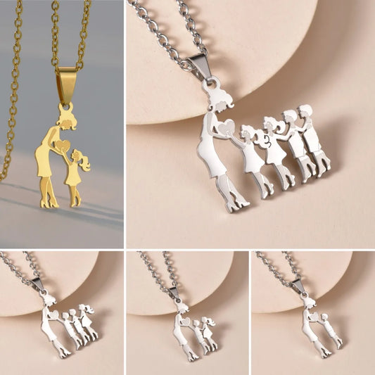 Mother and Child Necklace